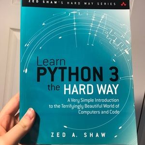 Learn Python 3 the Hard Way